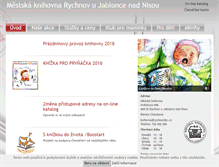 Tablet Screenshot of knihovna.rychnovjbc.cz
